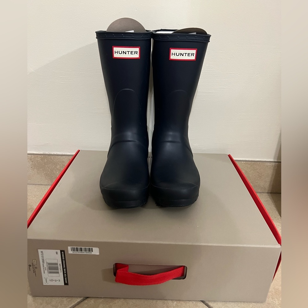 Hunter boots short
